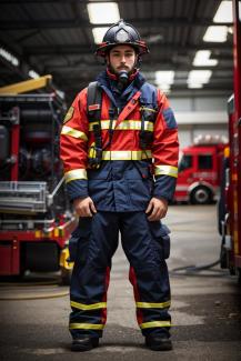 Workwear for the professional fire department