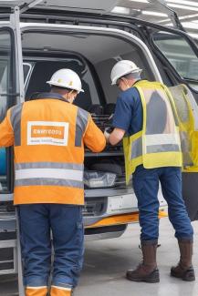Berufskleidung im Fahrzeugbau 